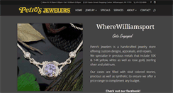 Desktop Screenshot of petrosjewelers.com
